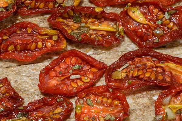 Sonnengetrocknete Tomaten — Stockfoto