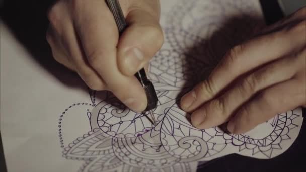 Master Tattoo Transfers Pattern On Tracing Paper Sketch Future Tattoos