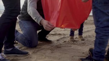 Aile geleneği ile Çin kağıt fener