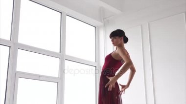 Tutkulu esmer pratik dance Studio