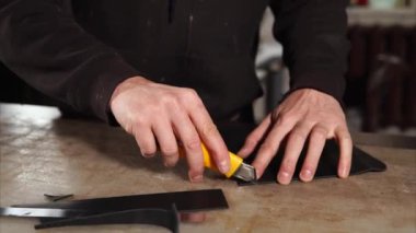 Craftwork için kesme deri detay