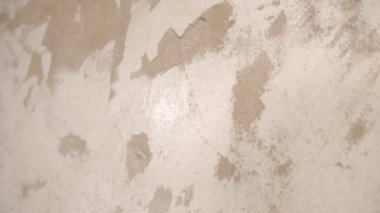 Duvar Boya silindiri kullanarak onarım sırasında macun yakın çekim