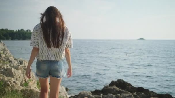 Utazás Horvátországban a nyári vakáció — Stock videók
