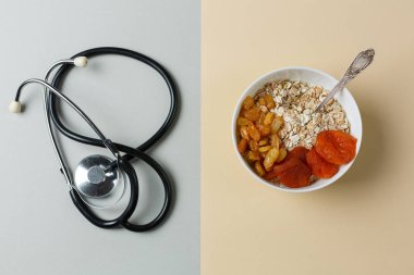 op view, doğal yiyecek seçimi