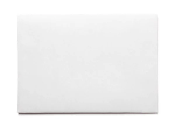 Blanco envelop, voorste — Stockfoto