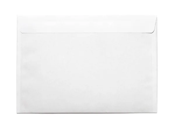 Envelope em branco, para trás — Fotografia de Stock