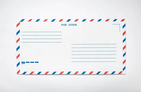 Blank airmail envelope Royalty Free Stock Photos