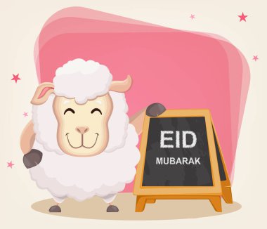 Festival of sacrifice Eid-Ul-Adha clipart