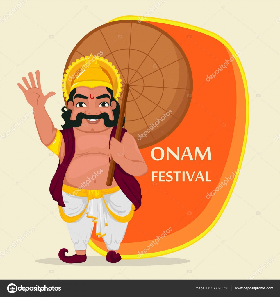 King Mahabali. Happy Onam festival in Kerala. Stock Vector Image by ©VectorKIF #163098356 King Mahabali. Happy Onam festival in Kerala. Stock Vector Image by ©VectorKIF #163098356