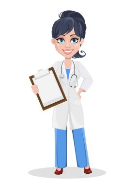Doktor kadın, profesyonel sağlık personeli