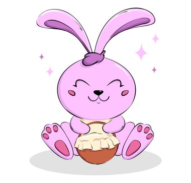 Paskalya tavşanı tatil için