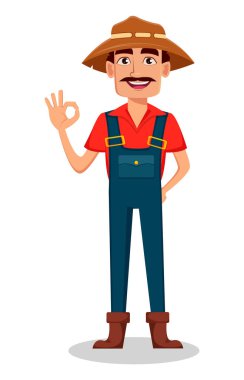 Çiftçi çizgi film karakteri