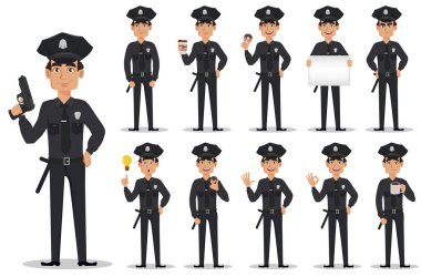Polis memuru, polis, set
