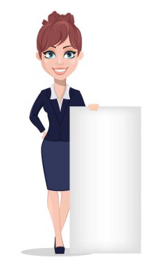 Güzel iş kadını office tarzı giysiler