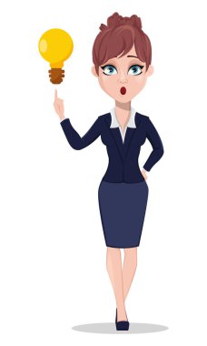 Güzel iş kadını office tarzı giysiler