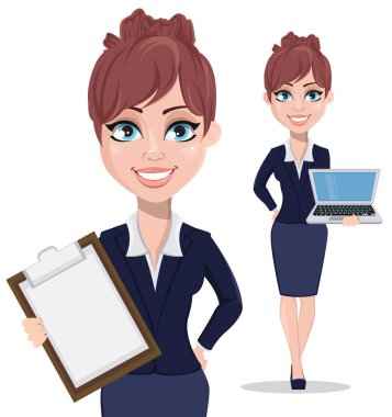 Güzel iş kadını office tarzı giysiler