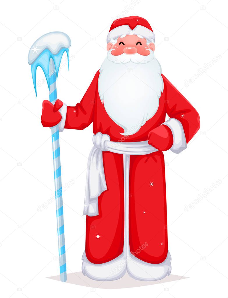 Russian Santa Claus Ded Moroz