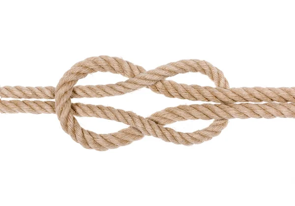 Nautical rope knot. — Stock Photo, Image