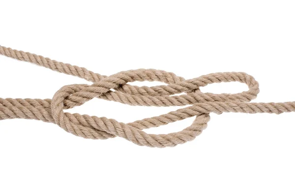 Nautical rope knot. — Stock Photo, Image