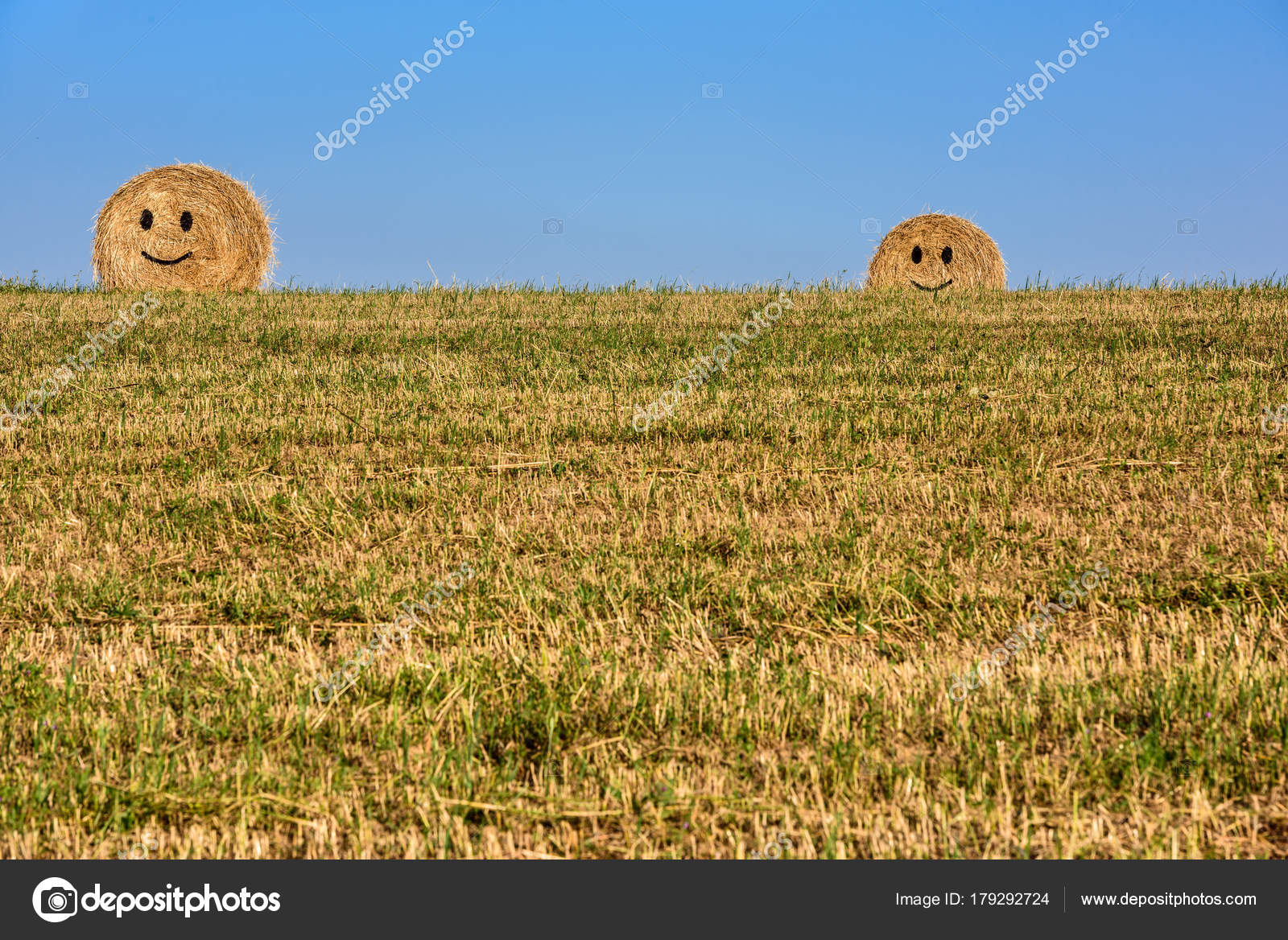 Straw Bales Emoticon Decorative Straw Bales Harvest Festival