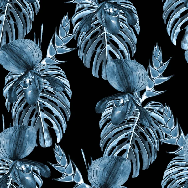 tropical seamless background