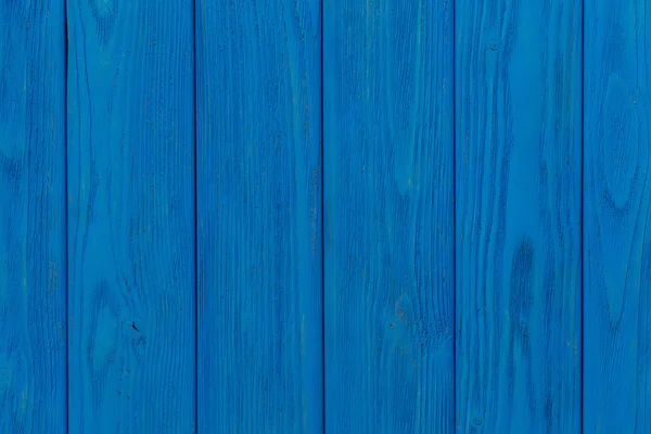 Shabby planches verticales en bois fond avec copyspace, couleur bleue — Photo