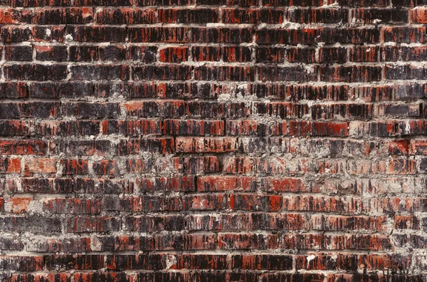 Кирпичная стена бесшовная фотография, выветрившийся старый текстурный фон — стоковое фото
