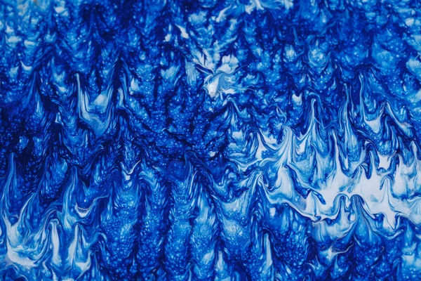 Soyut akrilik sezgisel resim