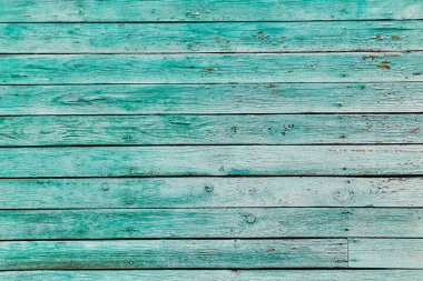 Eski püskü ahşap plakalar kırık renk boya ile yeşil