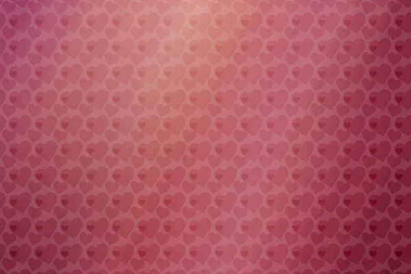 Patrón de fondo de textura abstracta rosa con corazones, plantilla de diseño — Foto de Stock