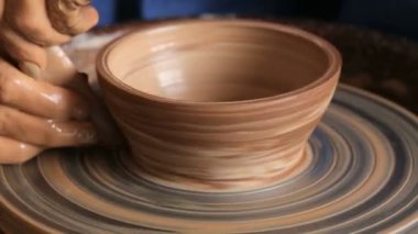 Neriyagi veya nerikomi seramik kil renkli. Kavanoz ya da vazo oluşturma