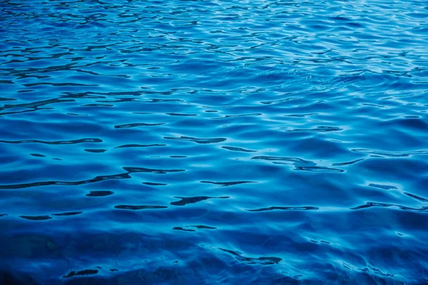 Dark blue wavy water surface ripple background
