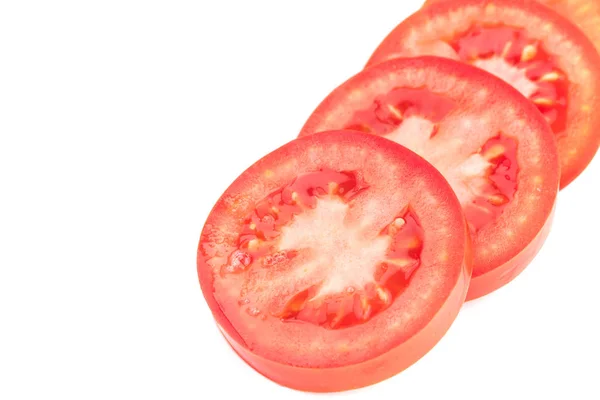 Scheiben roter Tomaten — Stockfoto