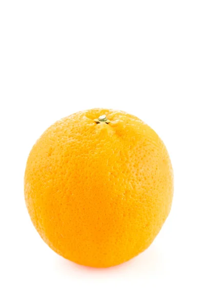 Round orange with peel — Stock Photo, Image