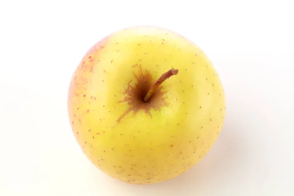 Sarı bir Apple Üstten Görünüm