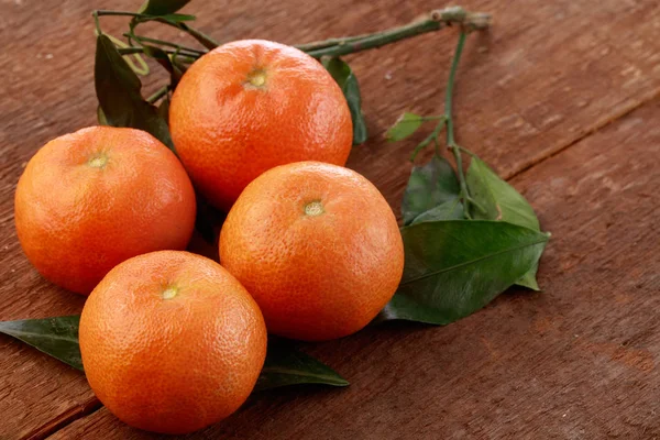 Bunch of mandarins — Stock Photo, Image