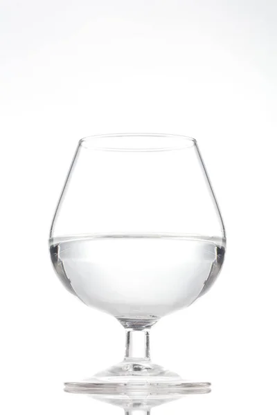 Korte stuurpen wijn glas — Stockfoto