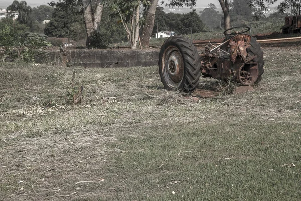 Junk yard sugar cane factory old — Stock Photo, Image