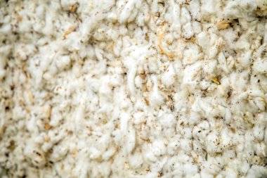 Pamuk yün malzeme doğal yumuşak