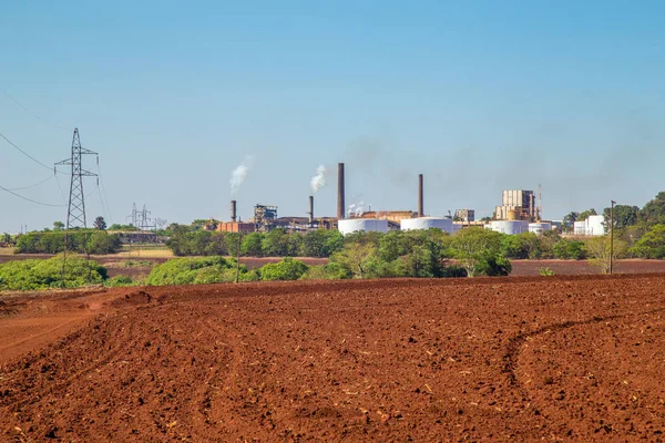 Industria de caña de azúcar — Foto de Stock