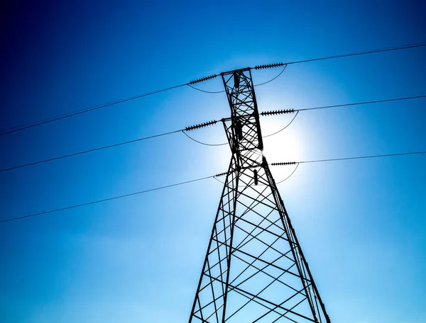 Power tower wire — Stock Photo, Image