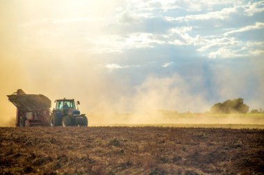 Fıstık traktör Ekim alanı 