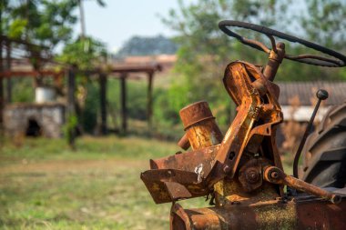 Vintage çelik damıtım terk