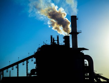 şeker kamışı sanayi günbatımı