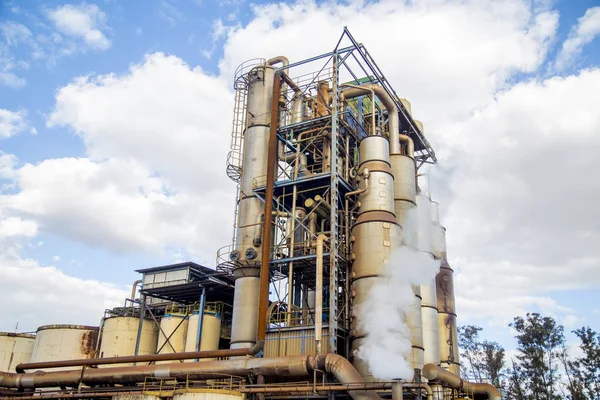 Industria de la refinería de caña de azúcar —  Fotos de Stock