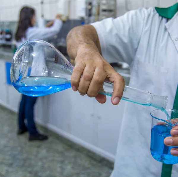 Prueba de laboratorio médico — Foto de Stock