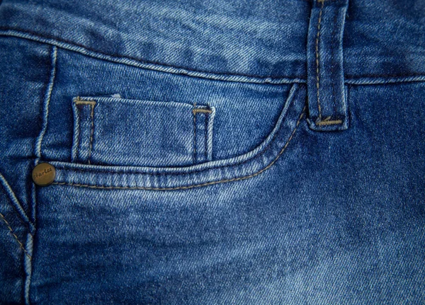 Jeans detail texture fiber fashion — Stock Photo, Image