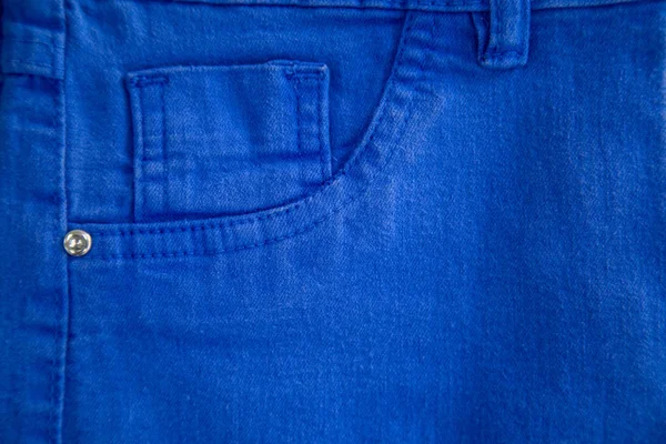 Džíny podrobně texturu vláken móda — Stock fotografie