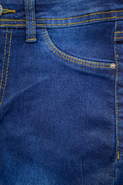 Jeans detail texture fiber fashion — Stock Photo, Image