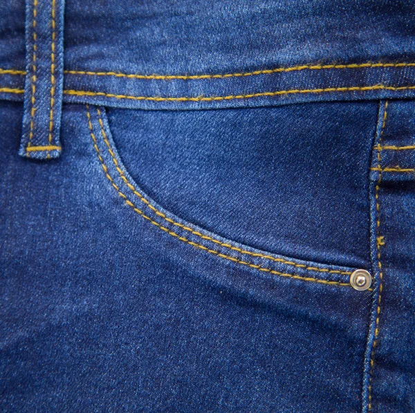 Jeans detail texture fiber fashion — Stock Photo, Image